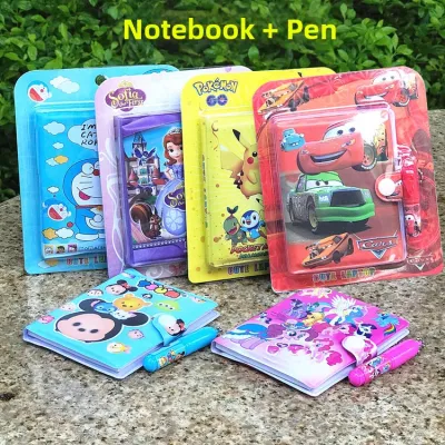 Cute Mini Notebook with Pen