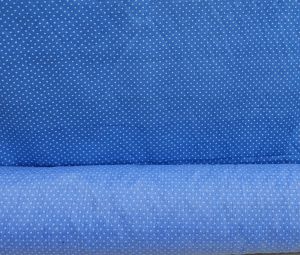 Vải thô - kate boi họa tiết chấm bi của Vải Phú Mỹ khổ 1.5m - Mềm mát cotton 100% mỏng nhẹ có co giãn phù hợp may trẻ nhỏ đồ bộ sơ mi hợp thời trang.
