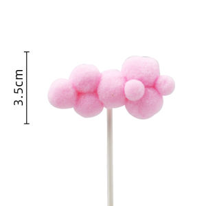 Hot Air Balloons Cake Topper Colorful Clouds Cake Decorations DIY Wedding Cupcake Toppers Happy Birthday Party Decoration Tools