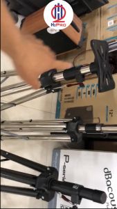 2 Chân Loa Đứng Cao Cấp Sắt Dày Cao 100-210Cm Chịu Tải 50Kg-An Toàn Cho Trẻ Em Chân Để Loa Full Sân Khấu-H2pro Audio