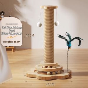 VOA | Durable Non-Dusting Cat Scratching Post & Toy Set
