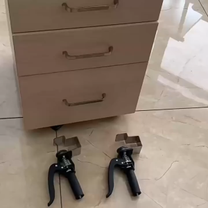 Woodworking Jig Drawer Panel Clips Stainless Steel Quick-Release Fixed Clamp Adjustment Black Detachable Clip Woodworking