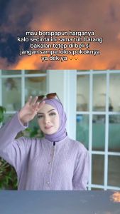 Busana Muslimah Wanita Gamis Hana Dress Busui Frendy Kancing Hidup Lengan Balon Rajut Knit Import