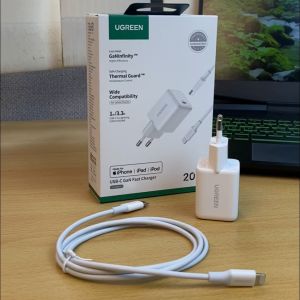 UGREEN Charger MFI Kabel Type C To lightning Fast Charging 20W for Iphone