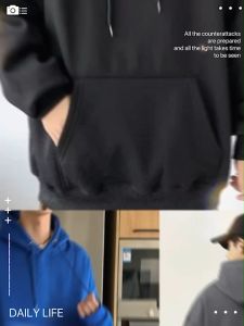 #038#L-5XL#เสื้อแขนยาวกันหนาวผ้านาโนใส่สบายใส่เท่เสื้อแขนยาวสีพื้นมีหมวก