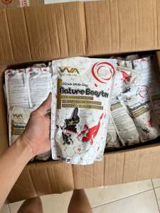 vivaria nature booster 250 gr (mineral untuk koi koki ikan predator)