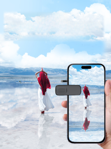 High Definition Mobile Phone Photography Mirror Sky Mirror Reflection Clip Travel Photography Props Assistant Tool Mirror