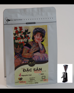 Cà Phê Đặc Sản nguyên hạt Rang Mộc Orivis 250g – SCA 82+ Từ Cầu Đất & Điện Biên – 100% Arabica Nguyên Chất – Quà Tặng Cao Cấp Cho Người Sành Cà Phê