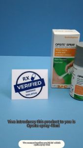 Smith & Nephew Opsite Spray 40ml Post-Op Waterproof Dressings Postop S&N 施樂輝噴霧膠布防水抗菌 66000679 66004979 66004980 86300301