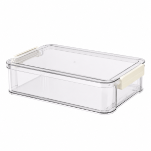 PET Transparent Document Organizer Box A4 Paper Storage Holder Desktop File Tray Office Folder Container Space Saving Storage