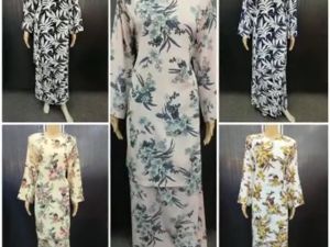 Baju Kurung Pahang Glory (KP23062) Cotton Silk BBSjb