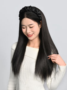 LUCY LEE | Lucy Lee Detachable Hair Extension Band Integrated Hair Piece Womens Long Straight Curly Hair Seamless Hair Extension