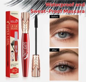4D Waterproof And Sweat-Proof Mascara Thickening Lengthening Long-lasting Curling Non-Smudging Easy to Remove
