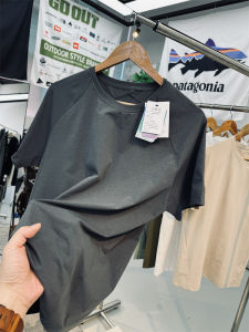 Áo Thun Thể Thao Nhanh Khô Kháng Khuẩn 7A Không Đường May Thấm Hút Thoáng Khí Cạp Chun Tay Ngắn Cổ Tròn Phong Cách Thường Ngày