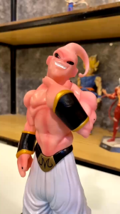 Mô hình DragonBall - Ma Bư hấp thụ Vegeta râu ngắn - Cao 27cm - Năng 800gram - Hộp carton