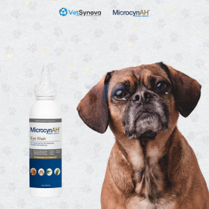 (จัดส่งฟรี) MicrocynAH Eye Wash  ทำความสะอาดดวงตา 120 ml.