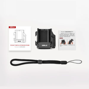 STARTRC | Metal Camera Cage for DJI Osmo Pocket 4P/4/3 Multi‑Mount Expansion Cage with Cold Shoe with 1/4" Thread Protective Frame