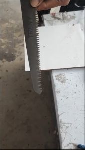 TRENY Tree Saw Hand Saw Woodworking Multi Purpose Hand Saw Wood Hand Saw Household Small Hand-Held Wood Cutting Pruner for Trees Chopper Garden Tools