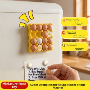 XIONGBUFAN | Mini Food-themed Fridge Magnet Notepad Holder