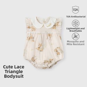 CAIYINGFANG | Bamboo Fiber Light Princess Style Onesie
