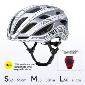 P2R | MIPS Safety Helmet with Changing Color Magnetic Goggles Bicycle