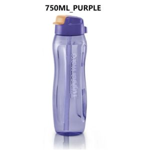 Tupperware Slim Eco Bottle 750ml With Straw