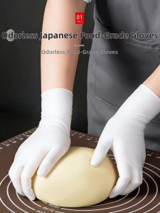 Food Grade Kitchen Cooking Disposable Thick Durable Nitrile Gloves