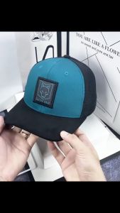 (CÓ VIDEO) Nón kết mũ lưỡi trai Sói Viền Da vải Kaki cao cấp Form chuẩn đẹp (Ảnh thật) - NVF0011