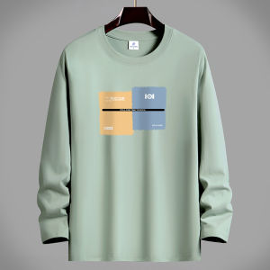 100% Cotton Long Sleeve T-Shirt Large Size