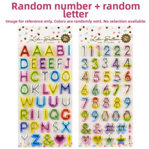 3D Gold Hot Stamping Kids Phone Decorative Stickers