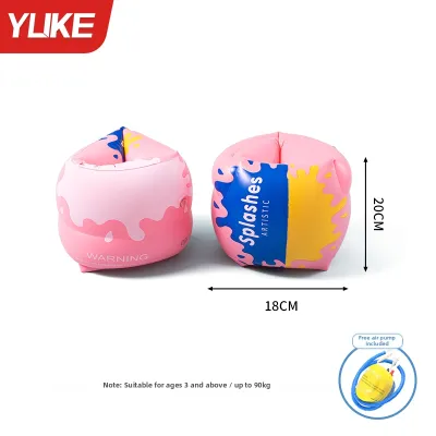 YUKE | Dual Chamber Flotation Arm Bands Learning To Swim