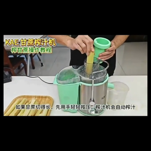 Sugar cane and ginger juice juice extractor household residue separation high-power residue free