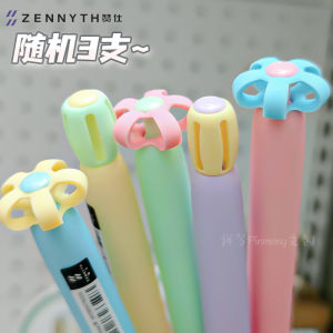 Zennyth Clickable Balloon Pen Stress Relief Squeezing Neutral Pen Black Ink Writing Tool for Students Business Professionals