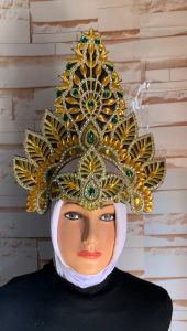 Renda Bordir Mahkota Tari Dewi Sukesi Variasi Diamond