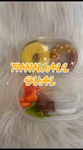 P2 JOLIE/Thinwall Klir Oval/ uk 450 ml dan 700 ml/ Kotak Makanan Lonjong Panjang/ISI 25 PCS