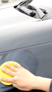 12pcs Applicator Pad Flat Busa Poles Model Rata untuk Waxing Mobil Motor Sponge Applicator Wax Pad Import