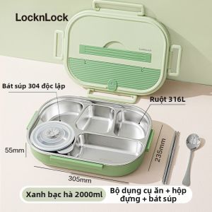 LocknLock | Hộp Cơm Cách Nhiệt Có Khu Vực
