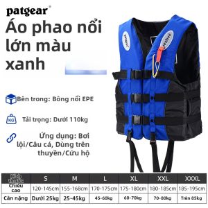 PATGEAR | Áo Phao Bơi Cao Buoyancy