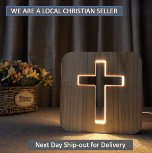 💥Dream Best🔥 3D LED Cross on Wood Smooth Finished Surface (Local Christian Seller)  Graduation Gift Birthday Gift Teachers Day Gift Christmas Gift