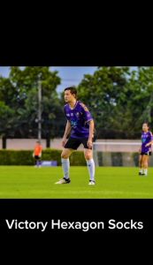 ถุงเท้ากันลื่นยาวพิเศษ ยาวเลยเข่า หนานู้ ไม่ย้วย ขาดยาก ปุ่มกันลื่นช่วยลดการเจ็บฝ่าเท้า