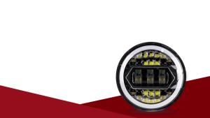 Bộ Đèn Pha LED 575 Inch Có Giá Đỡ Cho Harley Sportster 1200 XL1200L Custom XL1200C 883 XL883 883L XL883R 48 Đèn Xe Máy