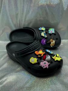 Bandai | Phụ Kiện Trang Trí Giày Pokemon Hoạt Hình Tự Làm Phụ Kiện Trang Trí Giày Crocs Thời Trang Đạo Cụ Cosplay Đồ Trang Trí Giày Dép Thường Ngày Đồ Trang Trí Sáng Tạo Cho Mọi Lứa Tuổi