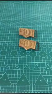 Buckle Kepala Ikat Pinggang casual dan keren 4 cm Bahan Kuningan