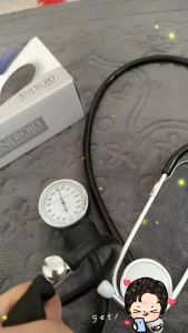 PRADO Malaysia Medical Sphygmomanometer Manual Blood Pressure Cuff Adult Aneroid Stethoscope Monitor HB-JZ-291M Meter Tekanan Darah