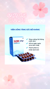 THYMO-Onlys 60 Viên – Tăng Đề Kháng Bổ Sung Vitamin C E Kẽm Hỗ Trợ Phục Hồi Sức Khỏe