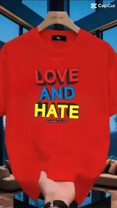 LC.TRADING   เสื้อยืดลายสกรีนโทนสีลายสุดเท่ แขนสั้น คอกลม เสื้อยืดแห้งไว ยืดหยุ่น เหมาะสำหรับใส่เล่นใส่เที่ยว B0105