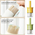 2 In 1 Oil Dispenser Bottle With Brush Heat Resistant Olive Oil Bottle Sauce Vinegar Seasoning Bottle For BBQ Baking Tool. 