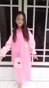 Jas Hujan Anak Motif Kartun / Jas Hujan Model Terusan Simple Design Terbaru / kartun kuromi