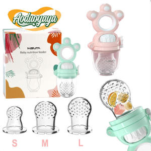 Aoduoyaya Baby Food Fruit Feeder Silicone Teether Fruit Pacifier Vegetables Fruits Puree Feeder Puting Bayi