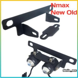 Breket Foglamp Lampu Tembak Nmax Aerox New Old D2 X1 Rx1